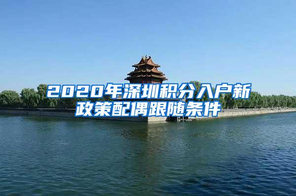 2020年深圳积分入户新政策配偶跟随条件