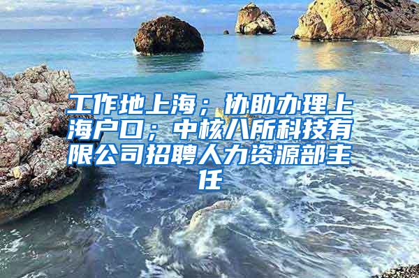 工作地上海；协助办理上海户口；中核八所科技有限公司招聘人力资源部主任