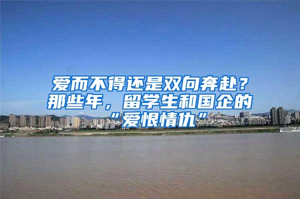 爱而不得还是双向奔赴？那些年，留学生和国企的“爱恨情仇”