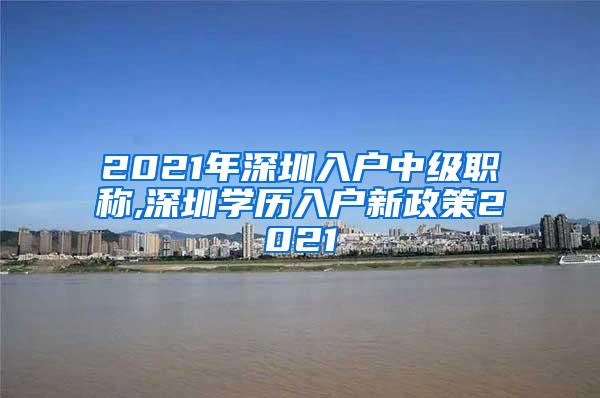 2021年深圳入户中级职称,深圳学历入户新政策2021