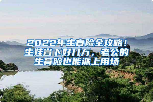 2022年生育险全攻略！生娃省下好几万，老公的生育险也能派上用场