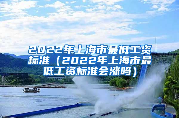 2022年上海市最低工资标准（2022年上海市最低工资标准会涨吗）