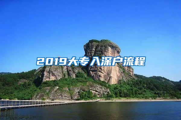 2019大专入深户流程