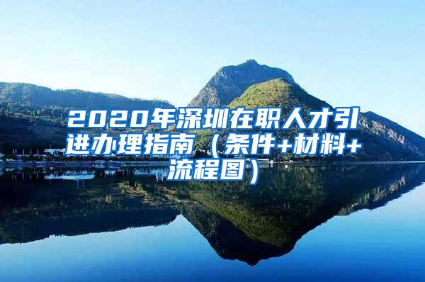 2020年深圳在职人才引进办理指南（条件+材料+流程图）