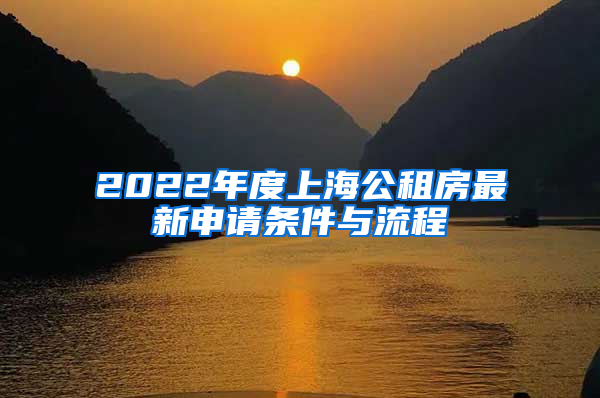 2022年度上海公租房最新申请条件与流程