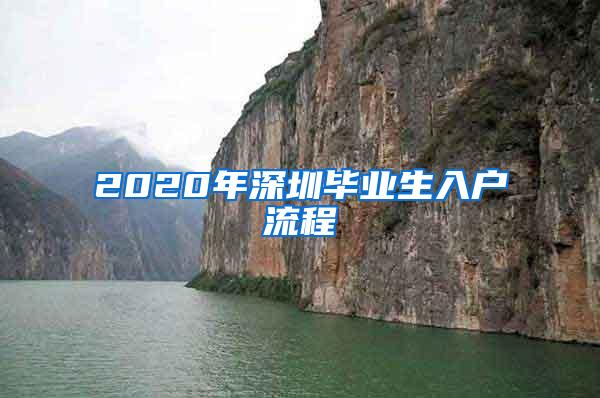 2020年深圳毕业生入户流程