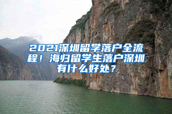 2021深圳留学落户全流程！海归留学生落户深圳有什么好处？