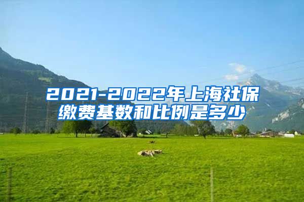 2021-2022年上海社保缴费基数和比例是多少