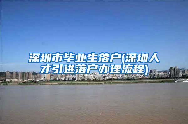 深圳市毕业生落户(深圳人才引进落户办理流程)